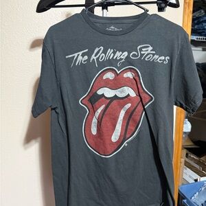 The Rolling Stones Black Cotton Tee